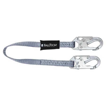 Picture of 3' Web Restraint Lanyard, Fixed-length with Steel Snap Hooks