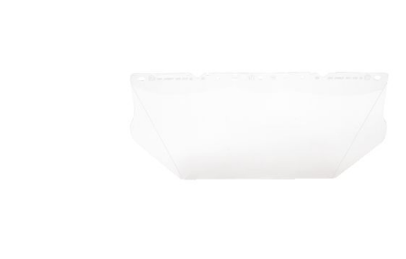 Picture of V-Gard Visor, Contoured, Clear PC (8"X17"X.06"), 10/BX, PER BX