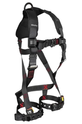 Picture of FT-Iron™ 1D Standard Non-Belted Full Body Harness, Tongue Buckle Leg Adjustment, suspension trauma straps included, PER EACH, CHOOSE SIZE