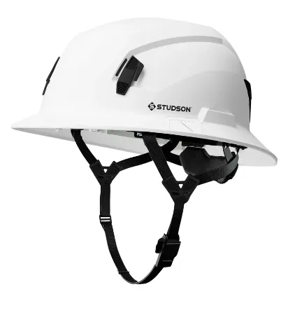 Picture of Studson SHK-1 Full Brim Non-Vented Type 2 hat, white, ASTRO PAK LOGO, per each